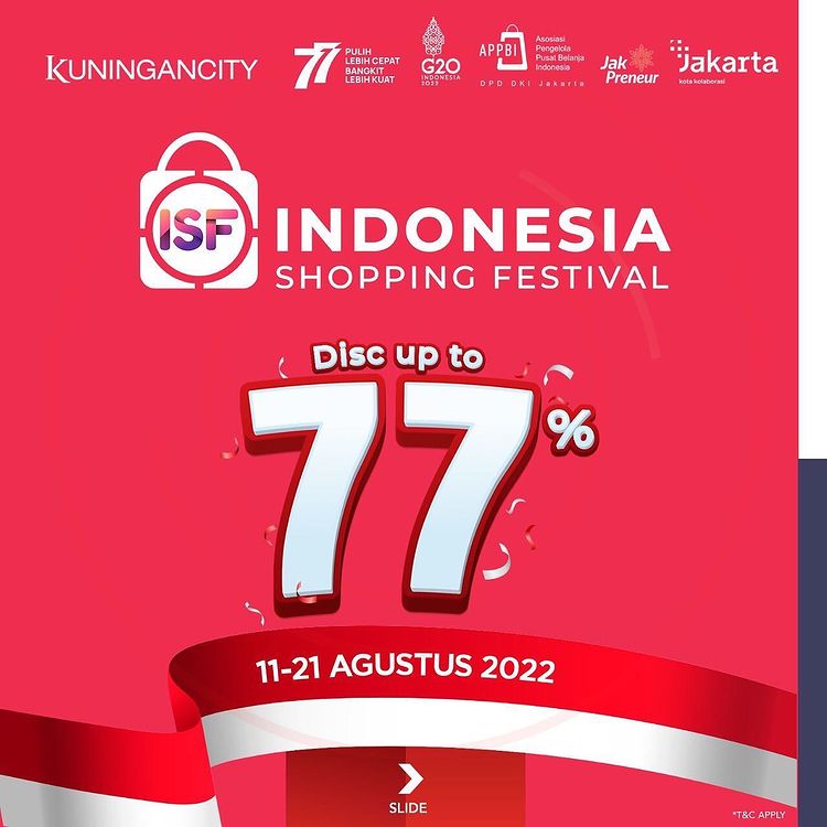 Sambut HUT RI, Indonesia Shopping Festival Resmi Dibuka!
