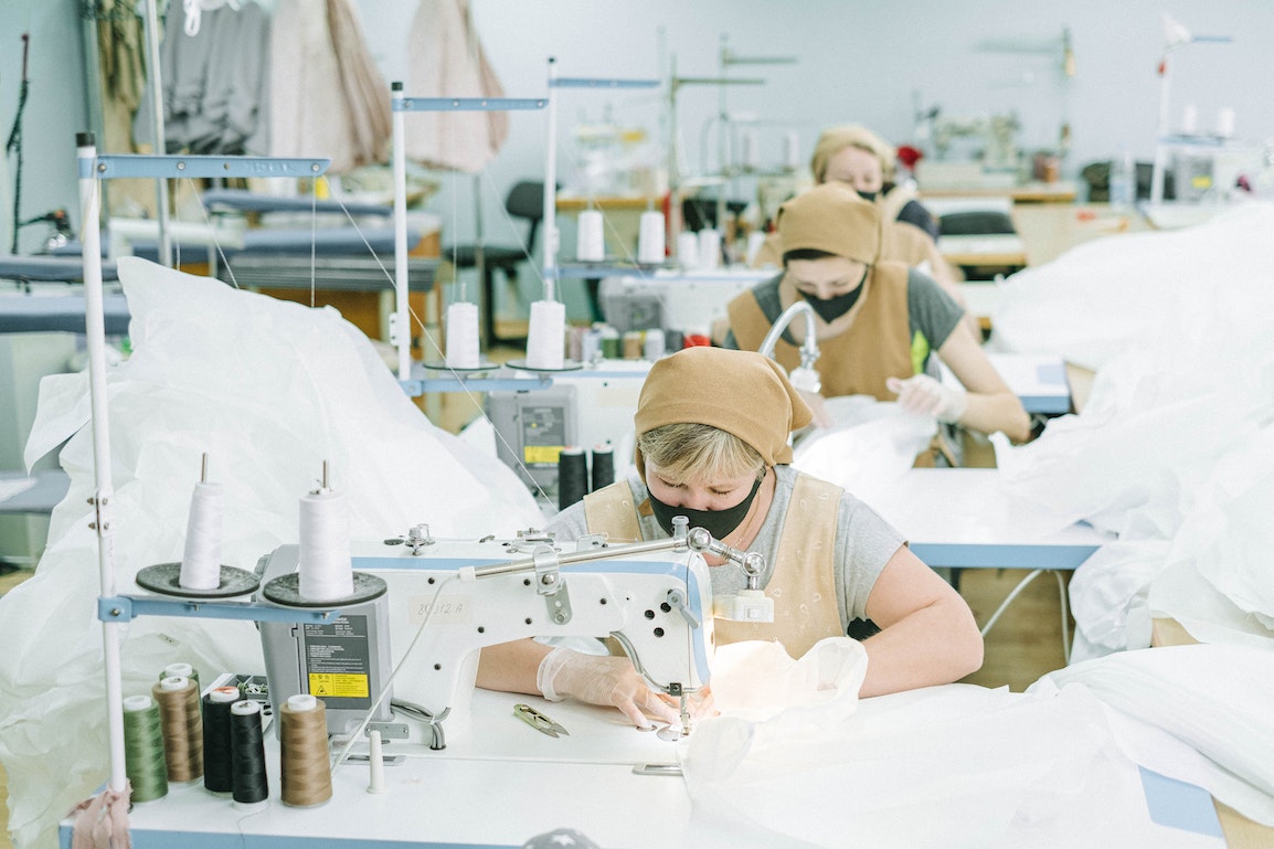 tahap produksi garment